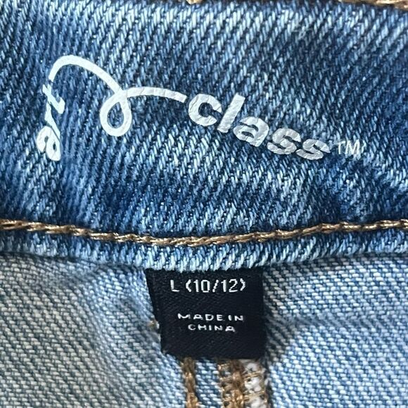 New With Tags Art Class Girls Distressed High Rise Mini Skirt Size L 10/12 - Picture 4 of 7